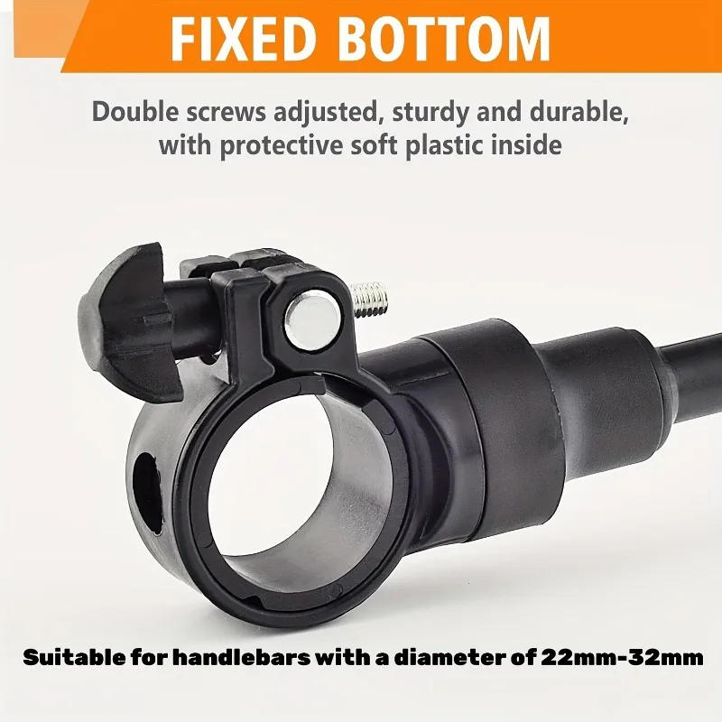 Description Picture 4 of item1/2PCS Bicycle Rearview Mirror 360 Degree Bike Rear View Mirror Wide-Angle Convex Bike Handlebar Mirrors Fit 22-32mm Bike Part