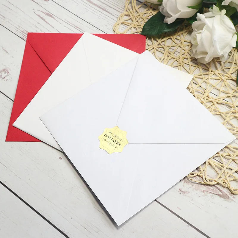 Description Picture 6 of item50 Pieces Laser Cut Floral Navy Wedding Invitation Card, Personalized Print Quinceanera Pearly Invitations With RSVP Card IC146