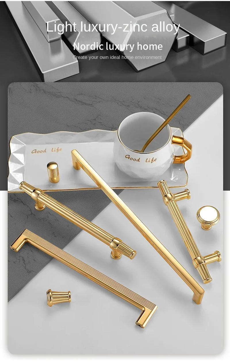 Description Picture 3 of itemSatin Brass Door Handles Antique Drawer Pulls Vintage Kitchen Knobs Cabinet Handles Cupboard Pull Hardware