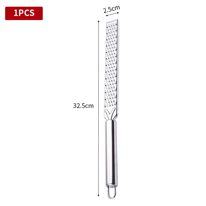 Description Picture 3 of itemCheese Grater & Lemon zester Stainless Steel Kitchen Grater Slicer with Non-Slip Handle Dishwasher Safe Kitchen accessories