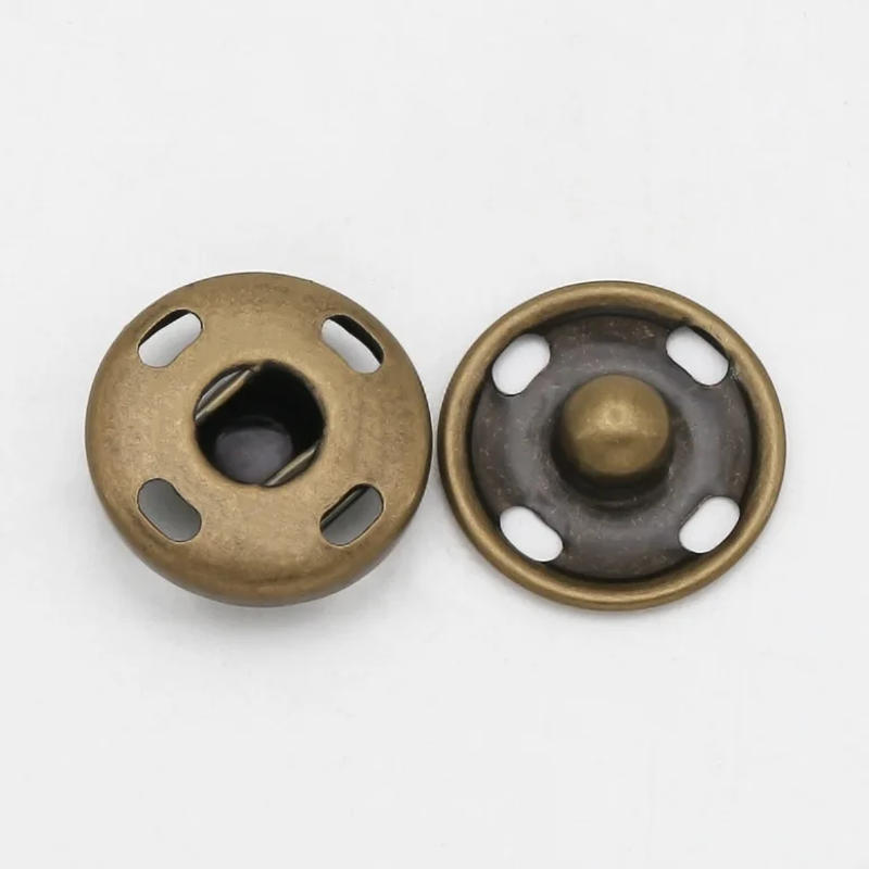 Description Picture 6 of item10 Set Metal Copper Press Studs Sewing Button Snap Fasteners Buckle Sewing Leather Craft Clothes Bags Handmade DIY Garment