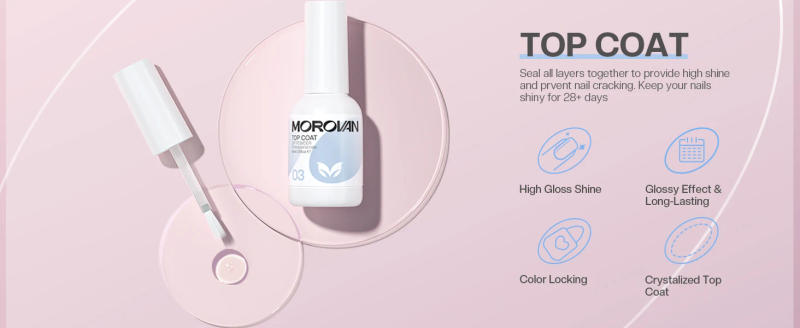 Description Picture 4 of itemDip Powder Liquid Set with Activator Base Top Coat and Dipping Powder Brush Saver 4pcs 0.5oz for Dip Powder Nail Kit