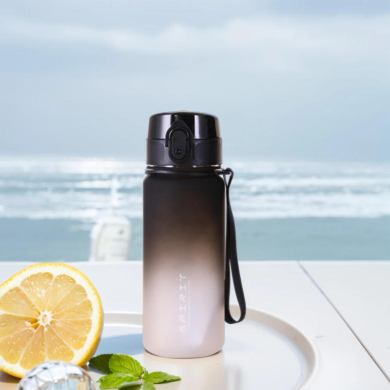 Description Picture 4 of item0.5L/0.75L/1L Sports Water Bottle High Capacity Plastic Fitness Portable Leakproof Drinking Bottle Camping Hiking Sports Cups