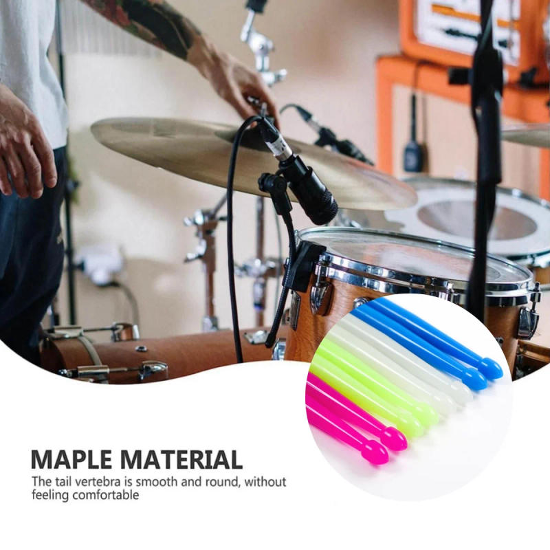 Description Picture 2 of itemMiwayer Luminous Drum Stick Light Up Drum Sticks1Pair in The Dark Musical Instruments Stage Performance Fluorescent Drumsticks