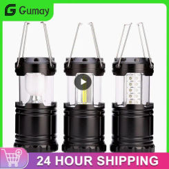 Tent Lamp LED Battery Lantern Telescopic Camping Lamp Waterproof Emergency Light Powered By 3*AA Battery