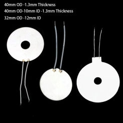 32/40mm OD 12/10mm ID 5V/12V/18V/20/24/36/48V/110V/220V HTCC Alumina PTC Annular Ring Circular Instant MCH Metal Ceramics Heater