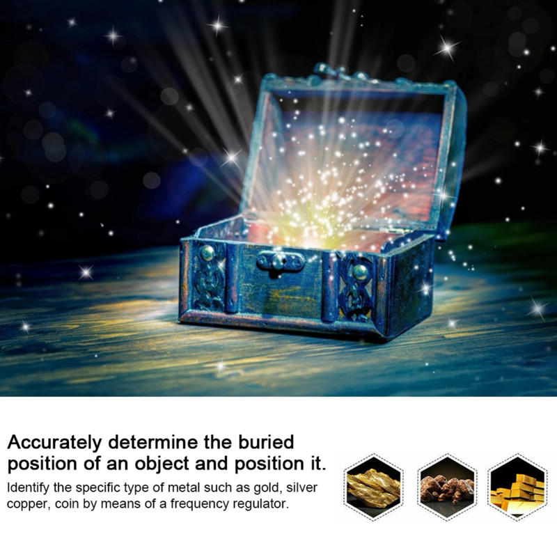 Description Picture 5 of itemAKS Rechargeable Metal Detector Locator Finder Treasure Scanner 1400Meters Underground Metal Detector