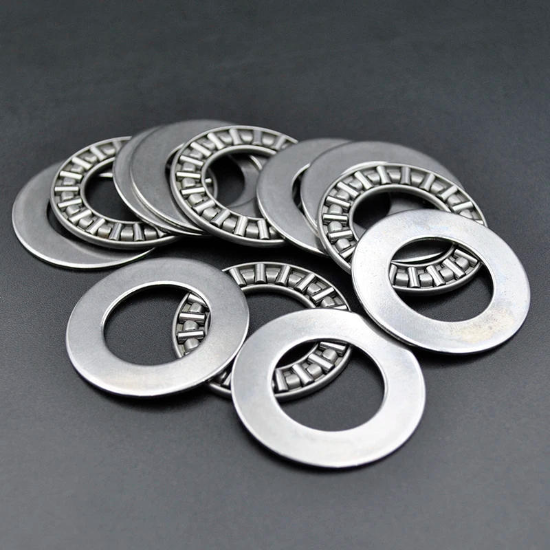 Description Picture 2 of item100sets AXK1730 +2AS plane thrust needle bearings 1730 17x30x4mm whoesale 100pcs axial thrust roller bearing with washers