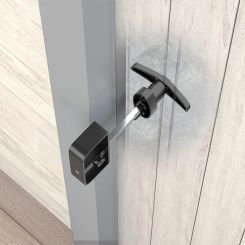 T Handle Lock with Two Keys Electric Cabinet Lock Replacement Hardware for Caravan Garage Barn Door Truck Accessories
