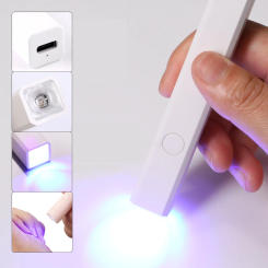 Portable Nail Dryer Lamp UV LED Nail Light For Curing All Gel Polish USB Rechargeable Quick Dry Manicure Machine Nail Art Tools