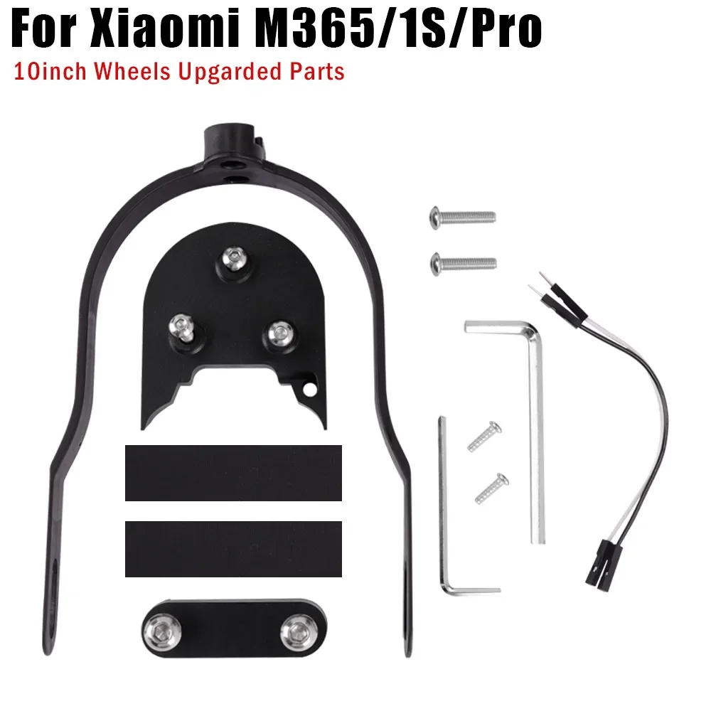 Description Picture 2 of item10 Inch Rear Fender Wheel Foot Support Spacer Bracket Kit For Iconic Brand M365/Pro/1S E-Scooter Modificted Mudguard Kickstand Spacer