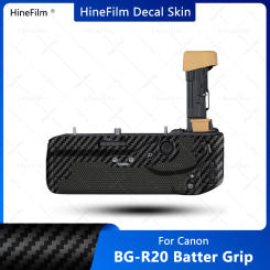 Hinefilm Skin for Canon BG-R20 Battery Grip Sticker r5ii R6II Camera Battery Grip BG R20 Wrap Cover R5 R6 Battery Skin BGR20