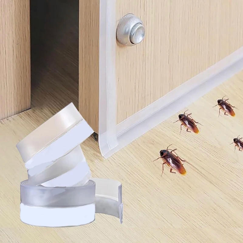 Description Picture 3 of itemStripping Door Seal Strip Silicone Sealing Tape for Weather Window Seal Weather Around Showers Tough Flexible Stops Draft