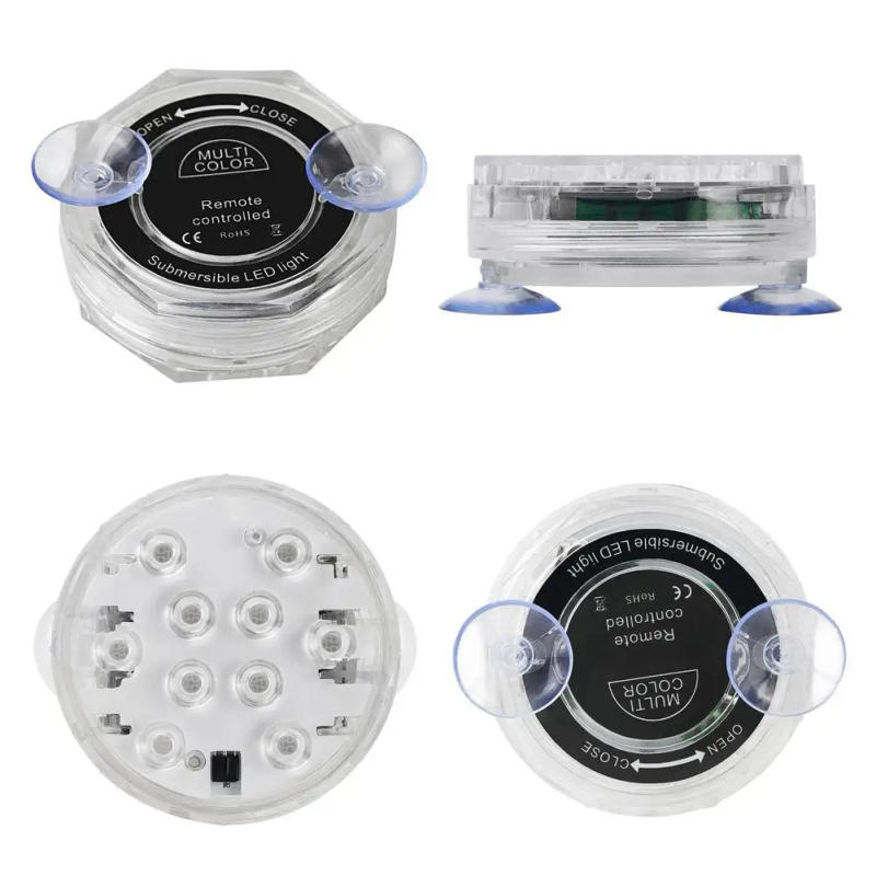 Description Picture 6 of itemDC 3.7V RGB Submersible LED Light Night Lamp For Fish Tank Pond Swimming Pool Lighting Fixture With Remote Control