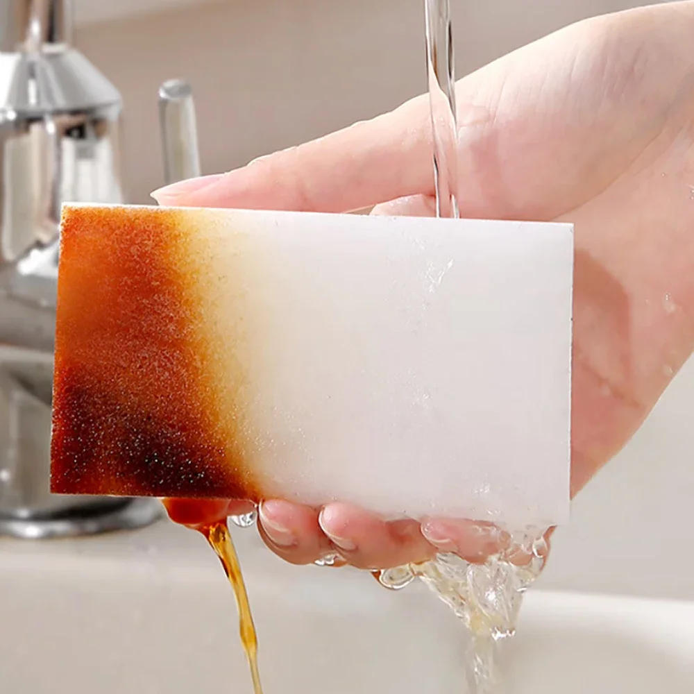 Description Picture 5 of itemMagic Sponge Cleaner Multi-functional Melamine Cleaning Sponges For Kitchen Dish Pot Household Bathroom Cleaning Tools