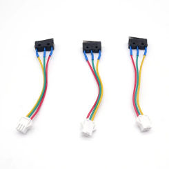 10 Pcs  Three-Wire Micro Switch  Gas Stove  Gas Water Heater Parts With Splinter