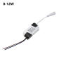 8-12W