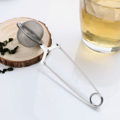 HILIFE Stainless Steel Sphere Mesh Tea Strainer Coffee Herb Spice Filter Diffuser Tea Infuser Handle Tea Ball