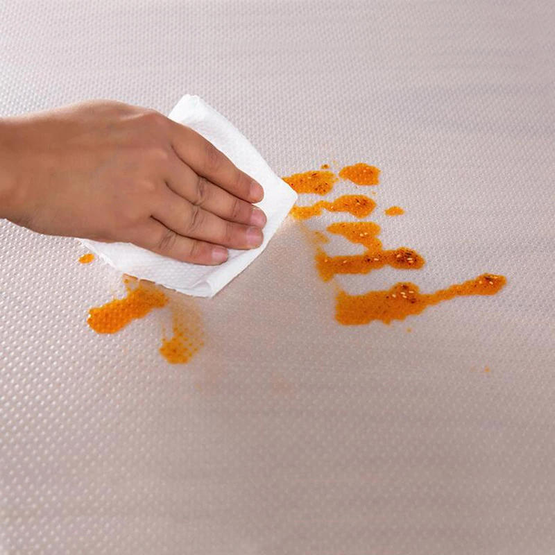 Description Picture 6 of itemWaterproof Oilproof Shelf Cover Mat Drawer Liner Cabinet Non Slip Table Adhesive For Kitchen Cupboard Refrigerator Supplies