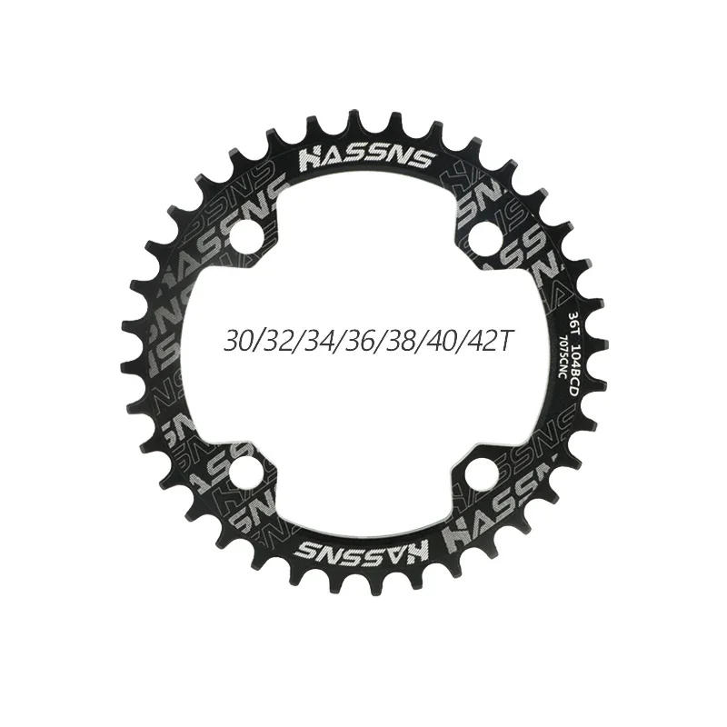 Description Picture 5 of itemHASSNS Crankset Mountain Bike Connecting Rods Mtb Cranks Arms For Bicycle Integrated Candle Pe 1 Crown 12 Speed 32/34/36/38T
