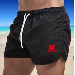 2024 Gasgas Men Sport Beach Shorts Summer Light Pants Bag Loose Trainsuit Pants