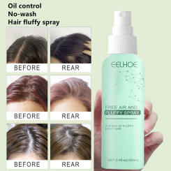 Oil Control No-wash Hair Fluffy Spray Removes Greasy Hair Prevents Dry Frizz Nourishing for Volume Repair Oily Hair Styling Gel