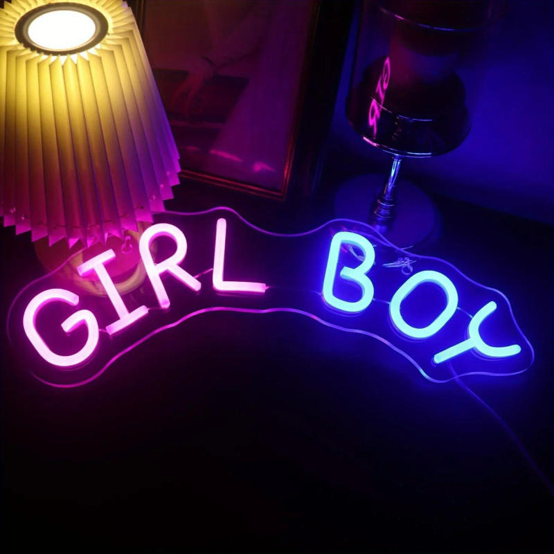 Description Picture 5 of itemBoys Girls LED Neon lights USB-powered dimmable neon lights For Wall Decor USB Powered Bar Shop Hotel Restaurant Wall Decor Gift