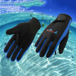 1.5mm Neoprene Diving Gloves Anti Slip Cold-proof Wetsuit Gloves for Women Men