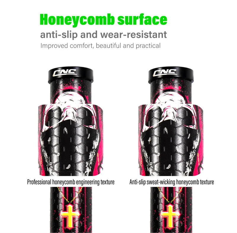 Description Picture 3 of itemCNC Bike Accessories Mtb Cuffs Bicycle Grips Lock On Handle Silicone Mountain Bike Grips Shockproof Cycling Part Handlebar Grip