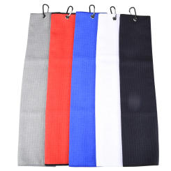 40x60cm Golf Towel Ultra-Fine Fiber Fabric That is soft and Absorbent, Designed Specifically For Golf Enthusiasts. Golf Sports