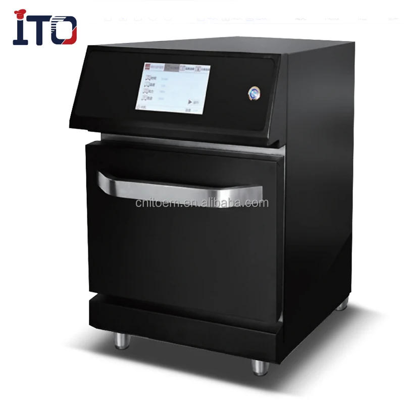 Description Picture 2 of itemElectric Hot Air Microwave Oven Pizza Oven Industrial 3800W Custom Restaurant Food Cooking Oven Commercial Kitchen