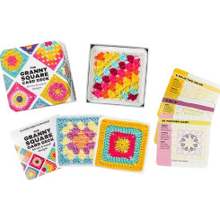 2024 New 50 Mix & Matchs Designs The Granny Square Card Decks Knitting Kit For Adults Event Party Supplies