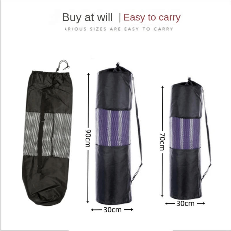 Description Picture 4 of itemPortable Oxford Cloth yoga mat Bag backpack Adjustable Carrier Pocket Foldable Fitness Pouch Pilates Carrier Strap Sport backpac