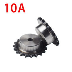 Industrial Drive Sprocket Wheel, #45 Steel Chain Gear, 10, 11, 12, 13, 14, 15, 16, 17, 18, 19, 20 Teeth, 10A, 1Pc