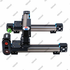 mjunit xy axis gantry synchronous belt module linear slide guide electric slide with precision and high-speed manipulator