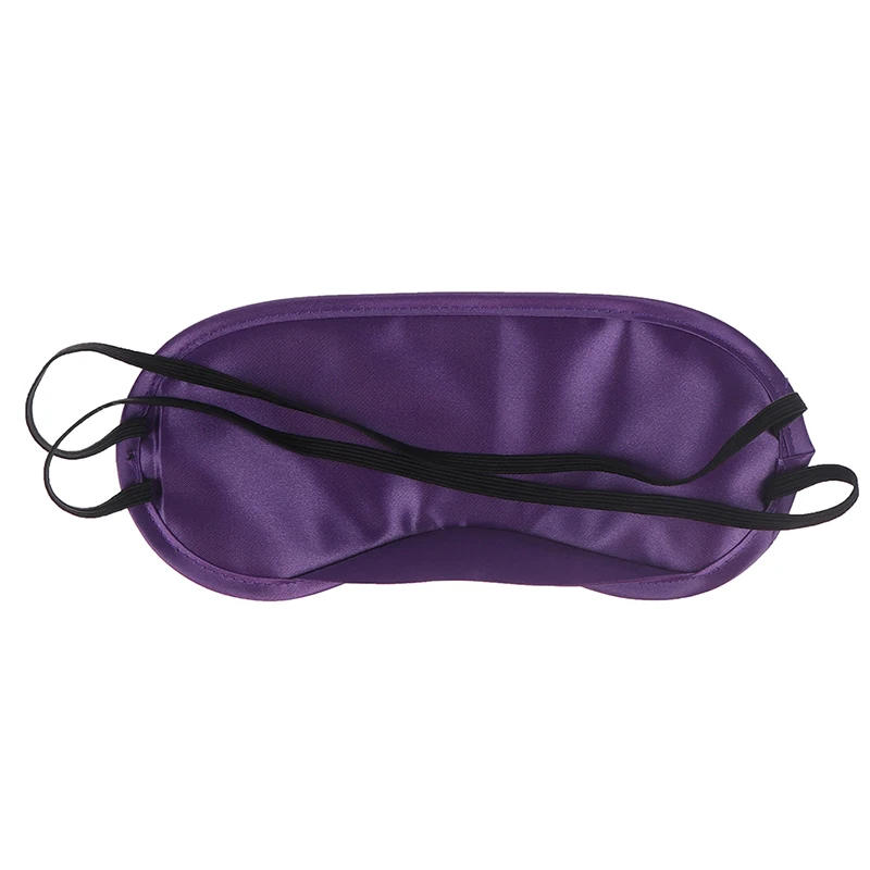 Description Picture 5 of item1PC Silk Eye Mask Eyeshade Cover Shade Soft Blindfold Travel Eyepatch Natural Sleeping Eye Patch Sleep Mask Women Men