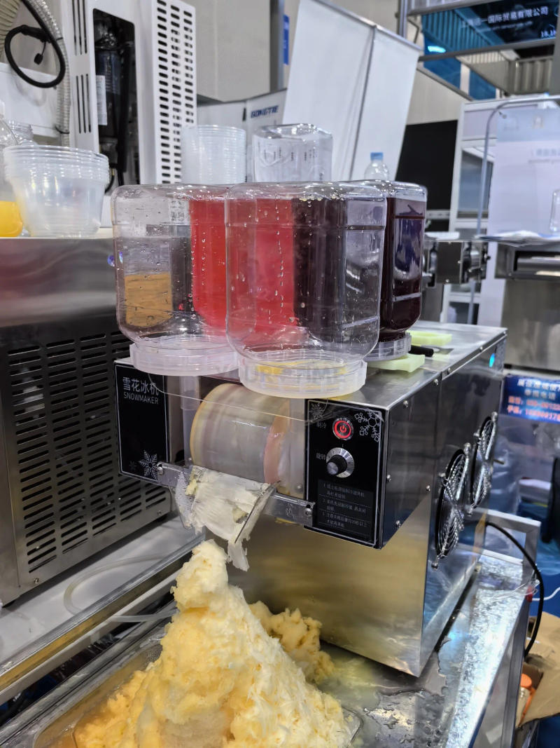 Description Picture 6 of itemMvckyi Automatic Korean Bingsu Machine Snow Ice Maker Snow Flake Ice Shaver Machine Milk Snow Flakes Ice Cream Shaver Maker