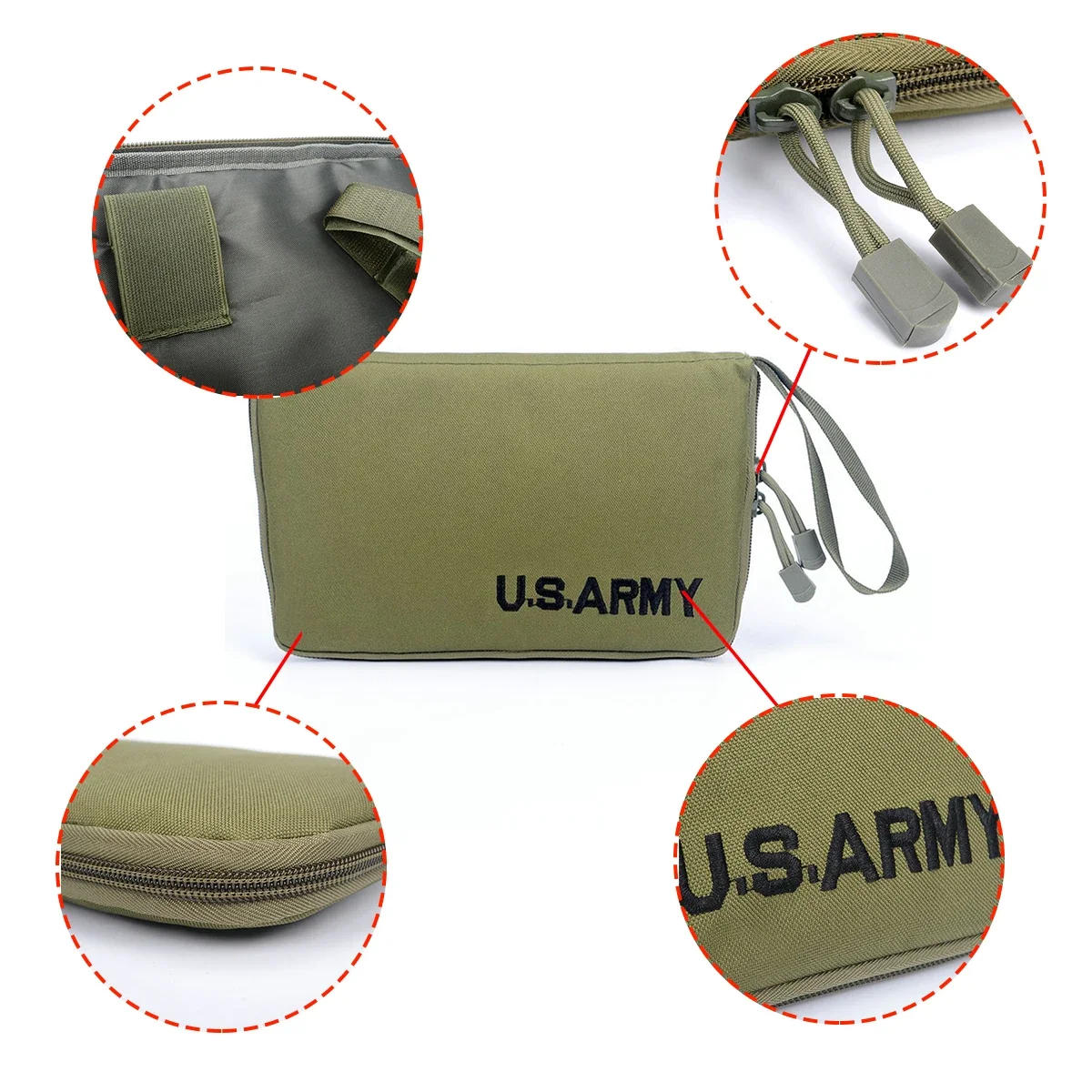 Description Picture 4 of itemTactical Concealed Pistol Carry Bag Portable Gun Holster Case Hunting Handgun Carrier Pouch Protection Outdoor Accessories