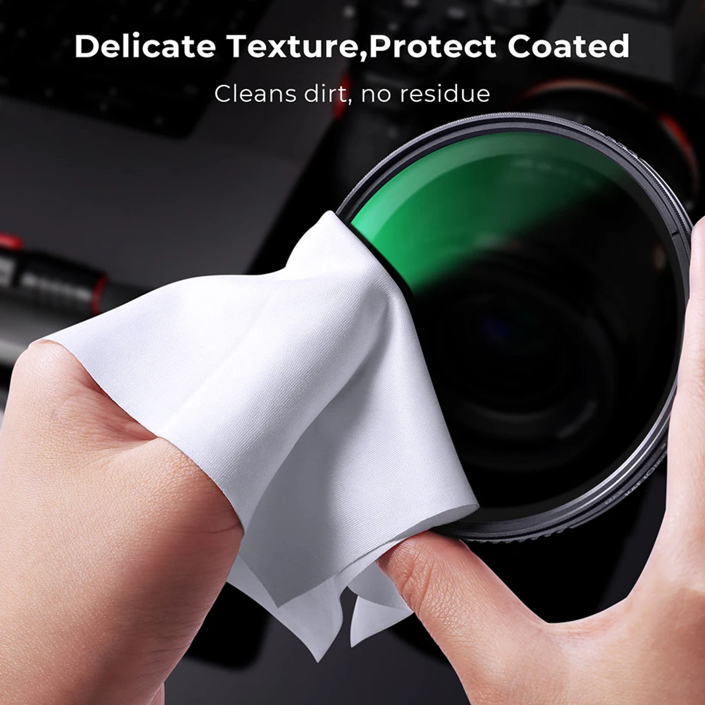 Description Picture 3 of itemK&F CONCEPT 3 in 1 Camera Cleaning Kits Air Blowing+Cleaning Pen+Cleaning Cloth for Camera Lenses & Filters Sensor Screen LCD