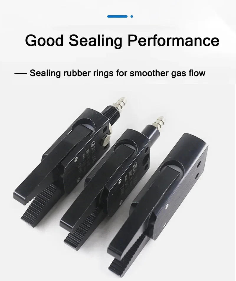 Description Picture 5 of itemPneumatic Gripper Manipulator Fixture for Injection Molding Grab With Sensor Switch Water Spout Clip Robot Arm Fixture Cylinder