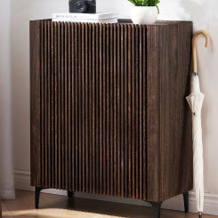 Shoes Cabinet Pure Solid Wood Household Door Small Household Light Luxury Solid Wood Modern Simple Entry