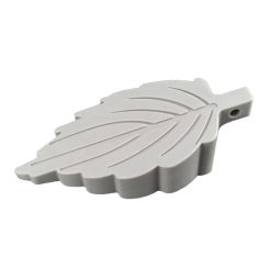 Stylish Non Slip DoorStopper Flexible Leaves Wedge Design Heavy Duty Construction Finger Protector Various Colors