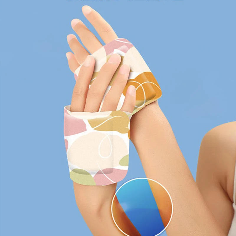 Description Picture 5 of item1/ 5 Pairs Self Heating Winter Warm Paste Wearable Disposable Hand Foot Warmers Heat Packs Warmer Wrist Warmer Heating Pad