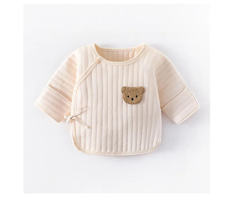 Description Picture 4 of itemNew Born Winte Clothing Baby Girl Full Sleeve Warm Sweaters Infant Boy Cotton Knit Tops Autumn Cardigan Cartoon Tee Sleepwear