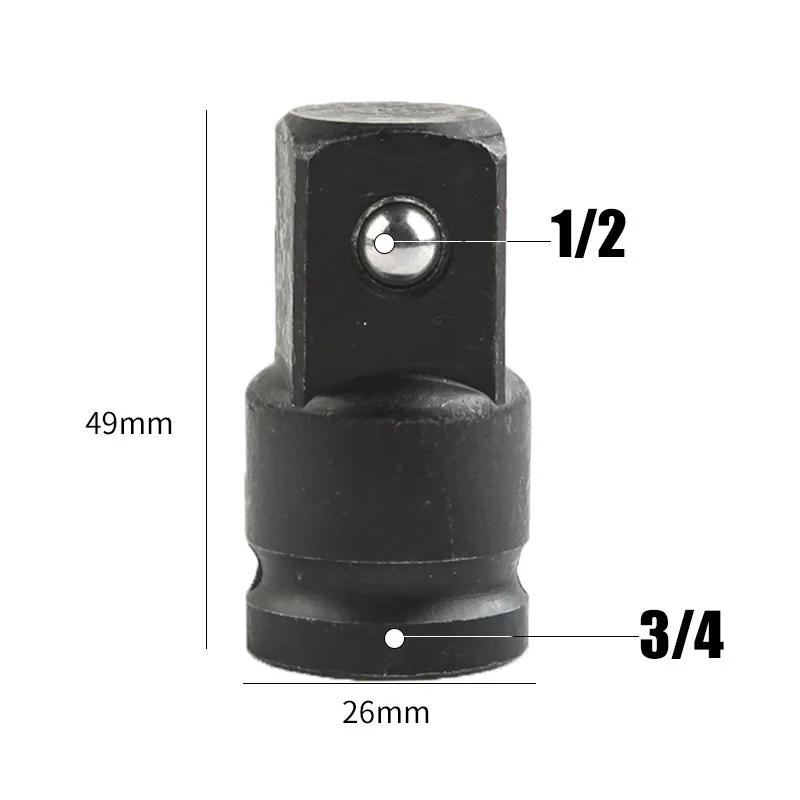 Description Picture 4 of itemSockets impact wrench socket wrench socket Sleeve Ratchet Wrench Socket Adapter 1/4 3/8 1/2 