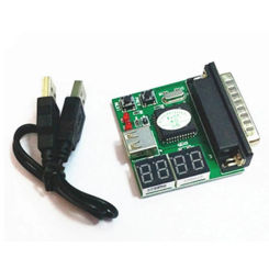 Laptop Computer 25Pin Diagnostic Card with USB Parallel Port PC Motherboard Analyzer 4-Digit Analysis Post Tester