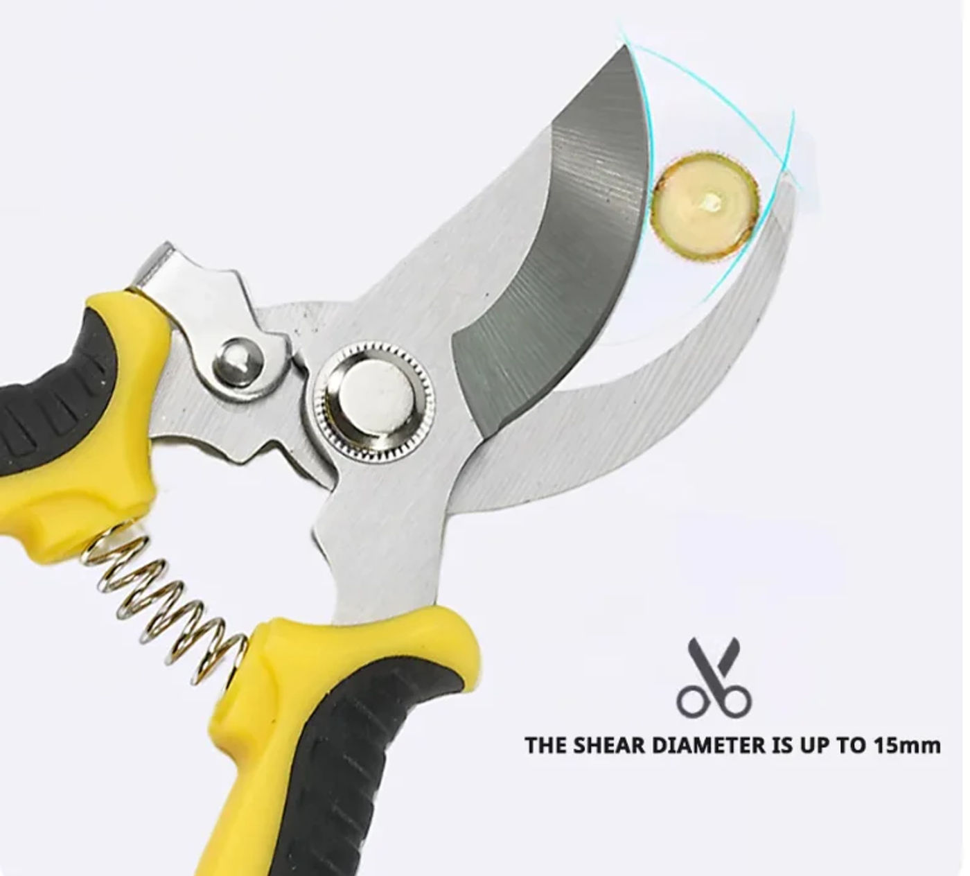 Description Picture 6 of item1Pcs Garden Scissors Professional Sharp Bypass Tree for Gardening Pruning Bonsai Edging Secateurs Agriculture Trimmer Hand Tools
