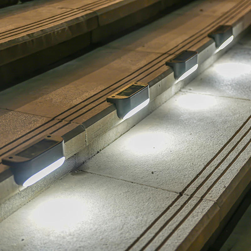 Description Picture 3 of itemWarm Solar Staircase Light LED Solar Step Light for Outdoor Stairs Wall Lamp for Step Fence Garden Yard Patio and Pathway Decor