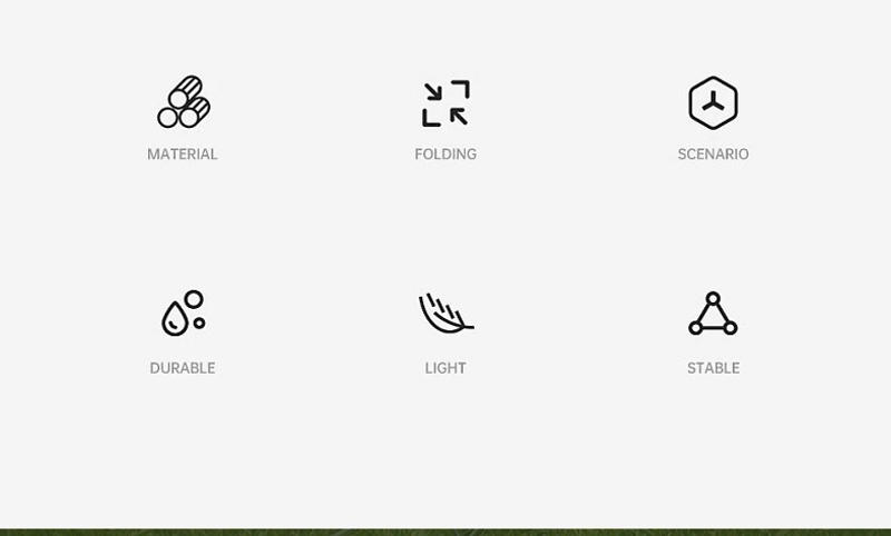 Description Picture 3 of itemOutdoor Camping Tactical Aluminum Table Portable Anti-corrosion and Anti-rust Folding Picnic Table