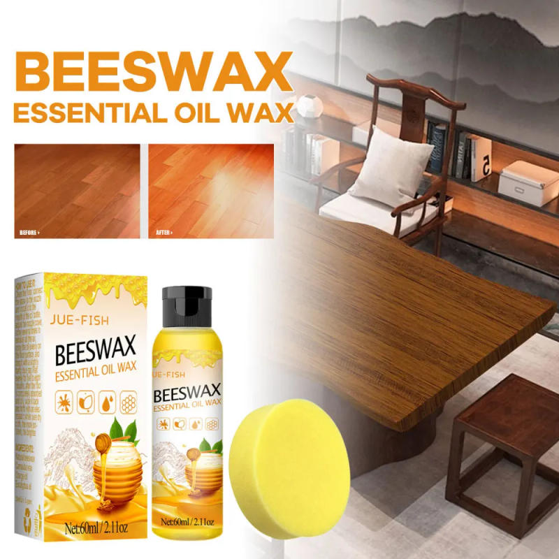 Description Picture 4 of item40-100g Wood Care Wax Solid Wood Furniture Polishing Seasoning Beeswax Polisher Waterproof Furniture Care Maintenance Beeswax